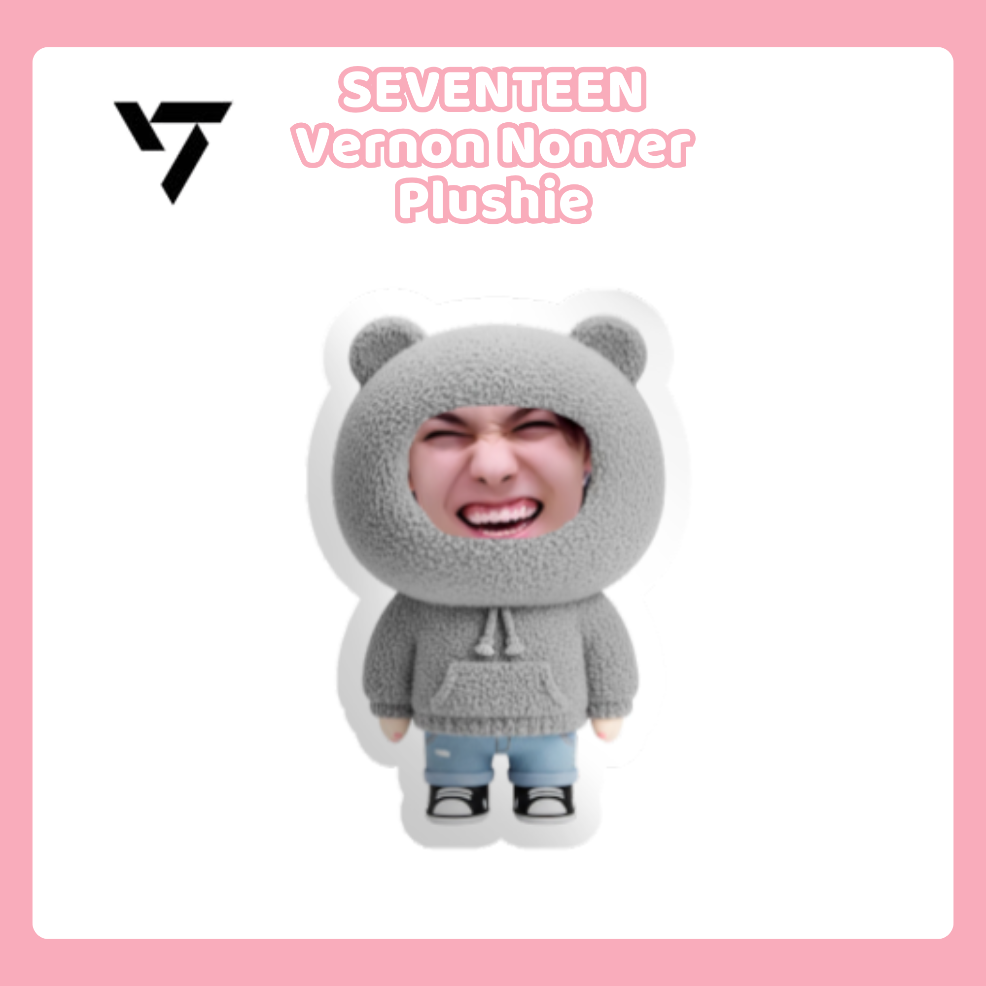 SEVENTEEN Vernon Nonver Plushie – PillowMommy SEVENTEEN Vernon Nonver Plushie – PillowMommy