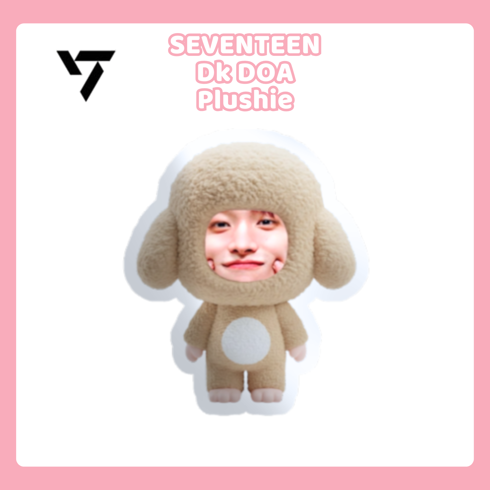 SEVENTEEN DK DOA Plushie – PillowMommy SEVENTEEN DK DOA Plushie – PillowMommy