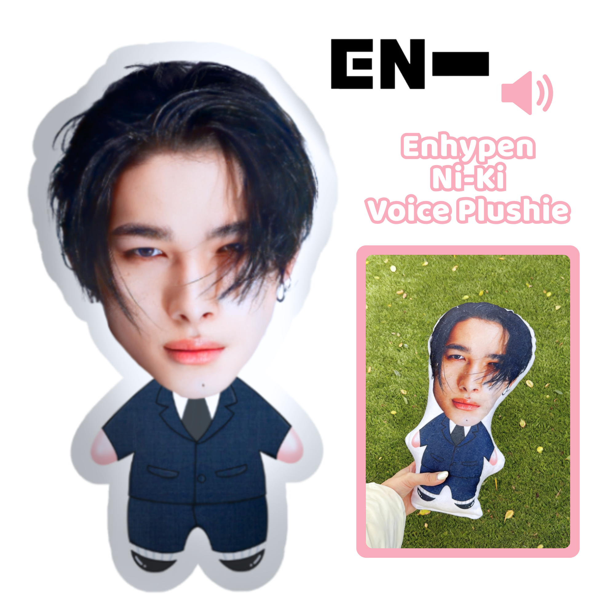 Enhypen Ni-Ki Talking Plushie – PillowMommy