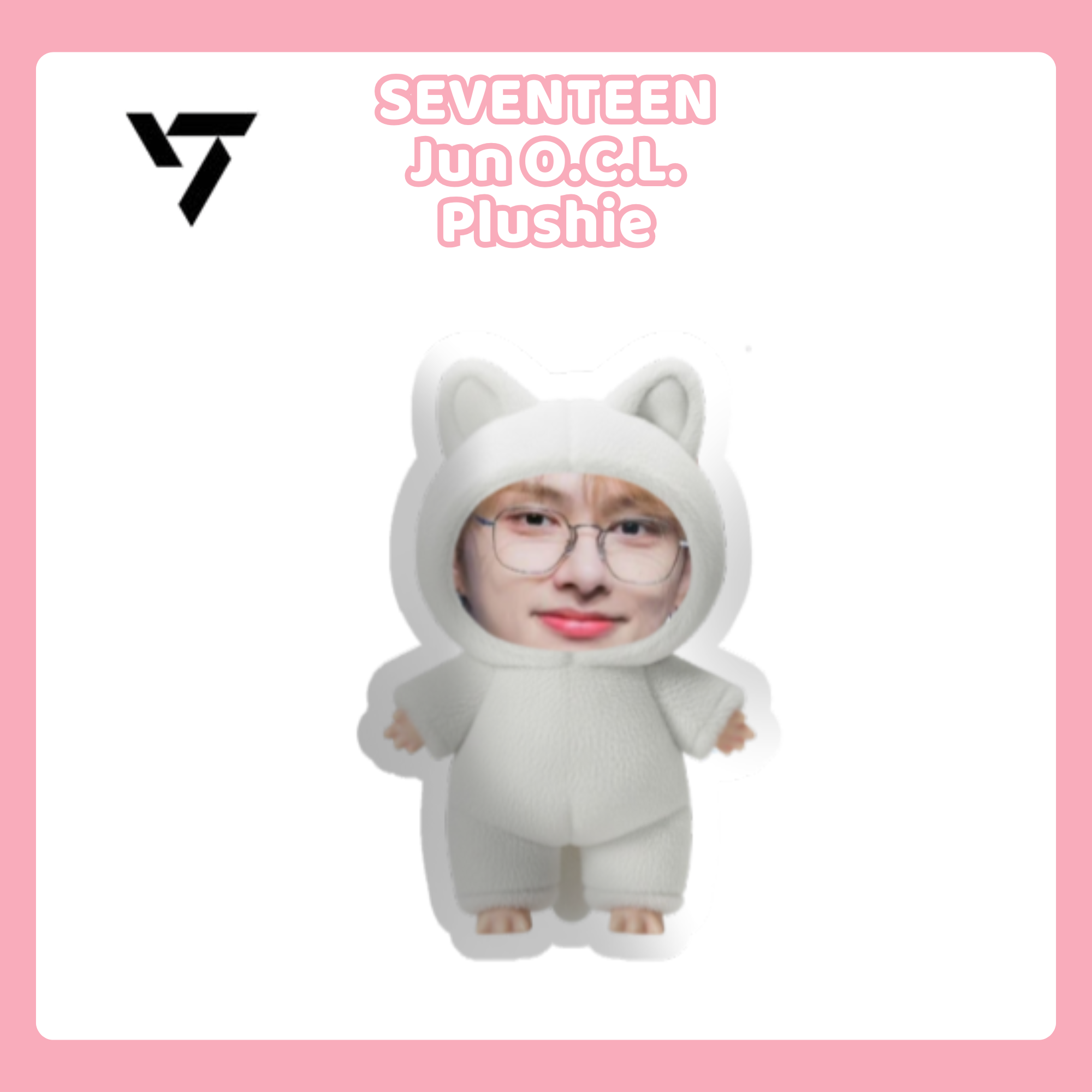 SEVENTEEN Jun O.C.L. Plushie – PillowMommy SEVENTEEN Jun O.C.L. Plushie – PillowMommy