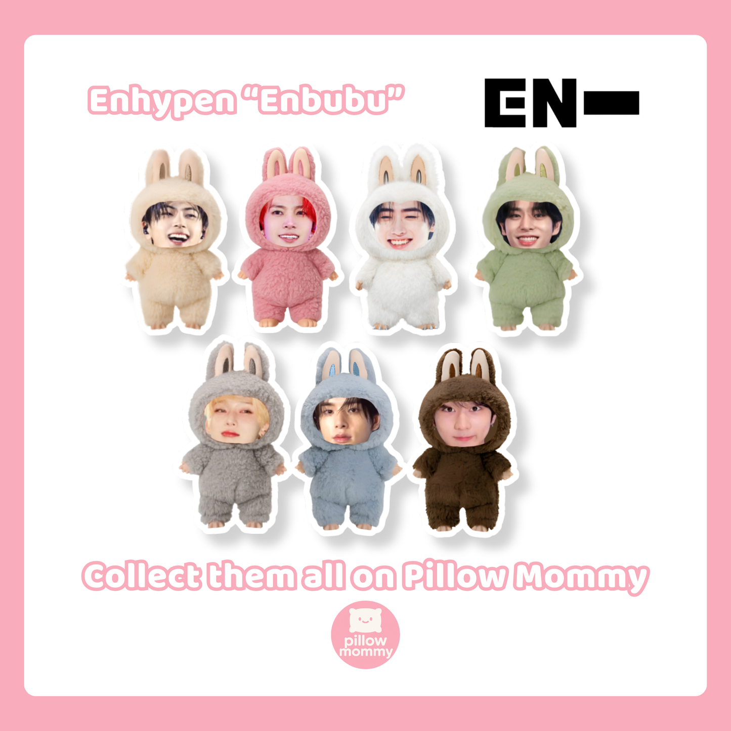 Enhypen Enbubu Plushies