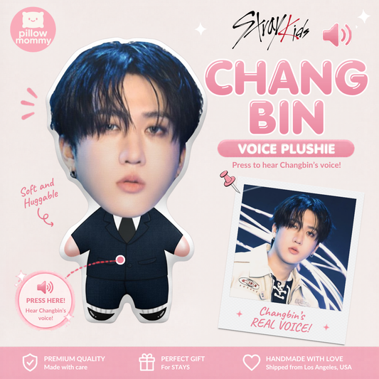 Stray Kids Chang Bin Talking Plushie