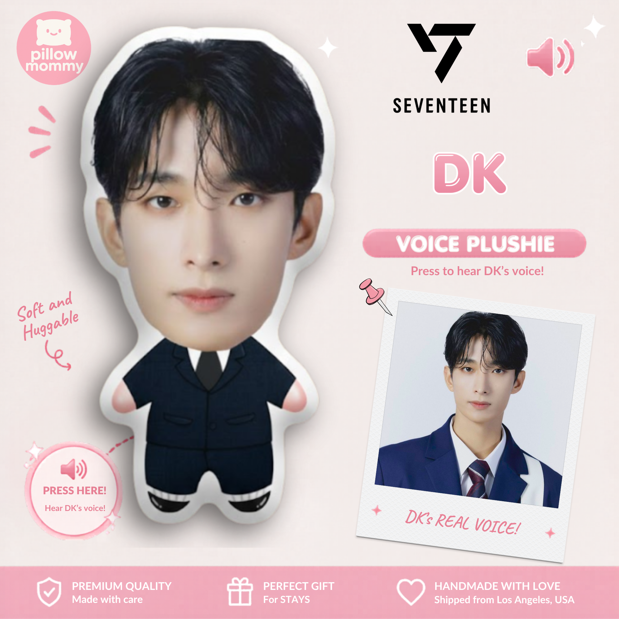 Seventeen💎 DK Dokyeom Talking Plushie