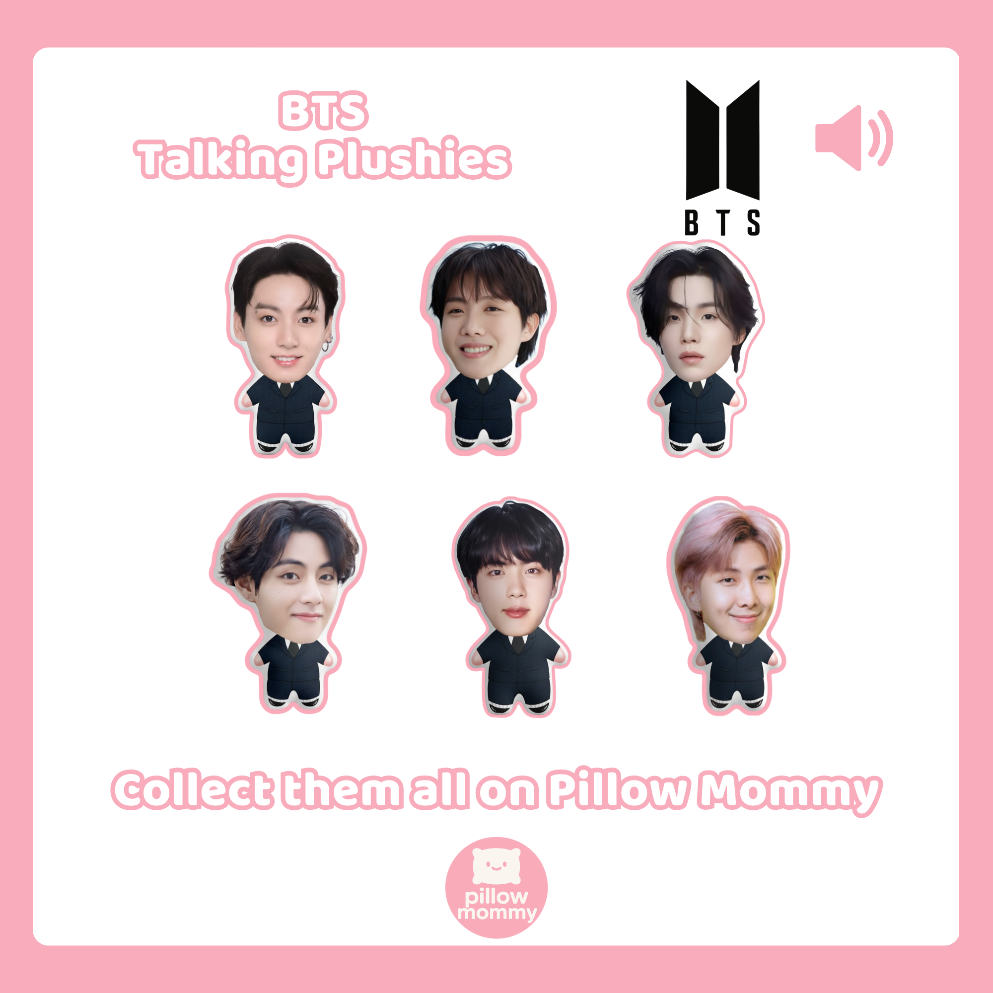 BTS💜 Jungkook Brow Piercing Talking Plushie