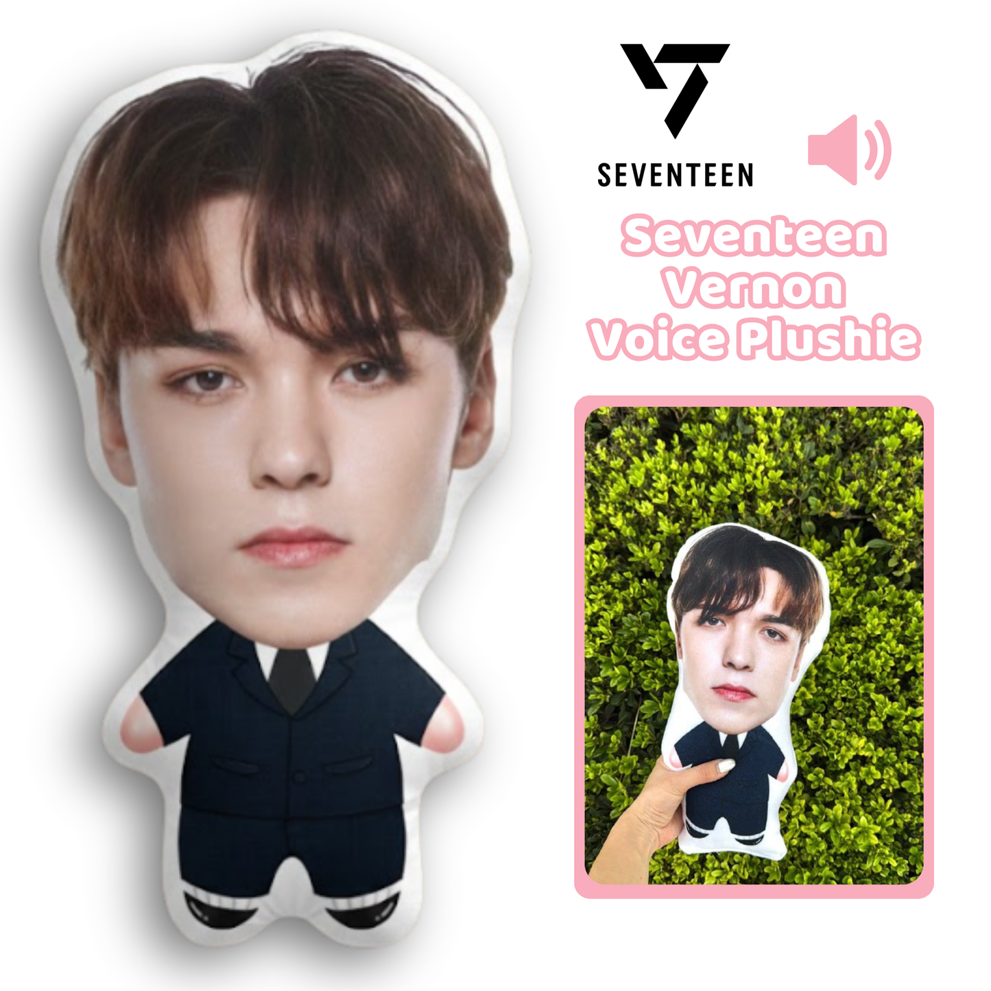 Seventeen💎 Vernon Talking Plushie