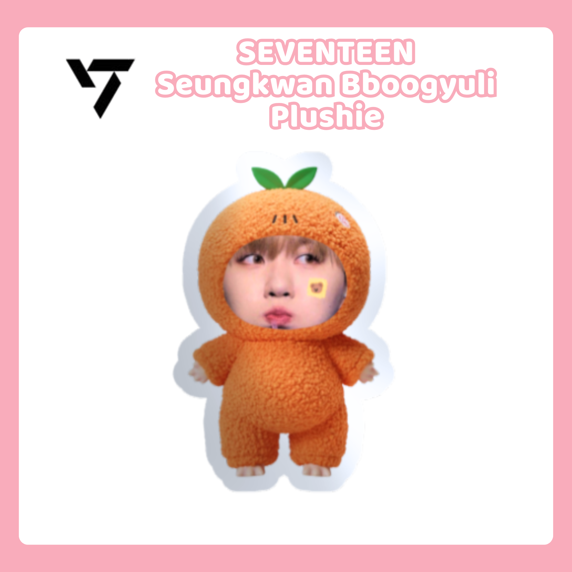 SEVENTEEN Seungkwan Bboogyuli Plushie