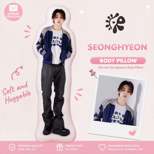 CORTIS Seonghyeon Blue Track Jacket Life-Size Body Pillow