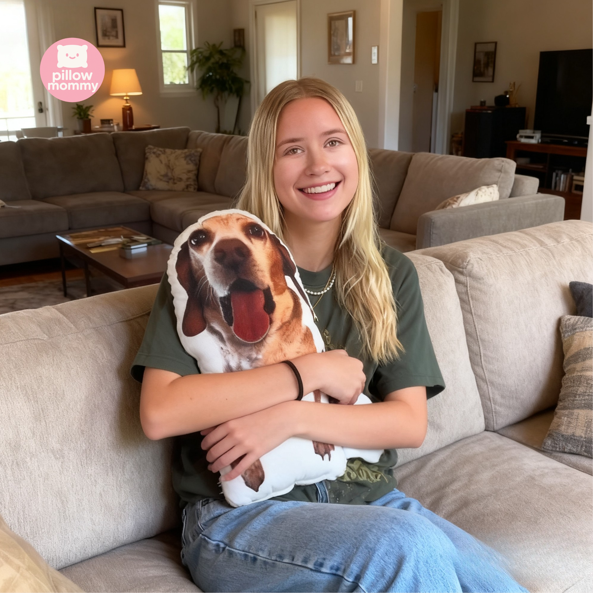 Life-Sized Custom Pet Pillow