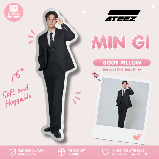 Ateez MinGi Life-Size Body Pillow