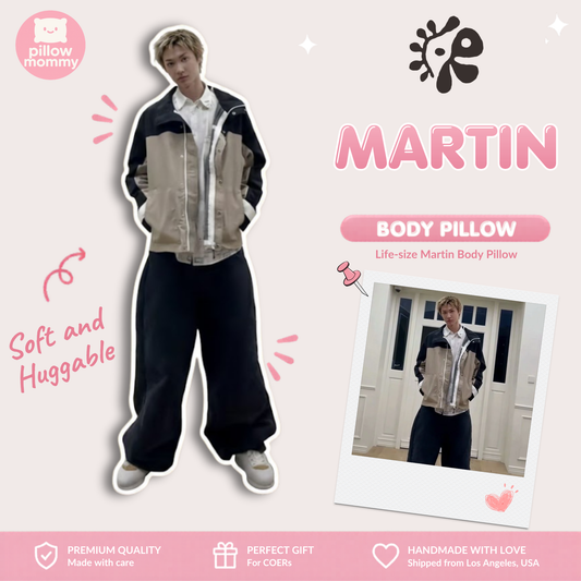 Cortis Martin Jacket Life-Size Body Pillow