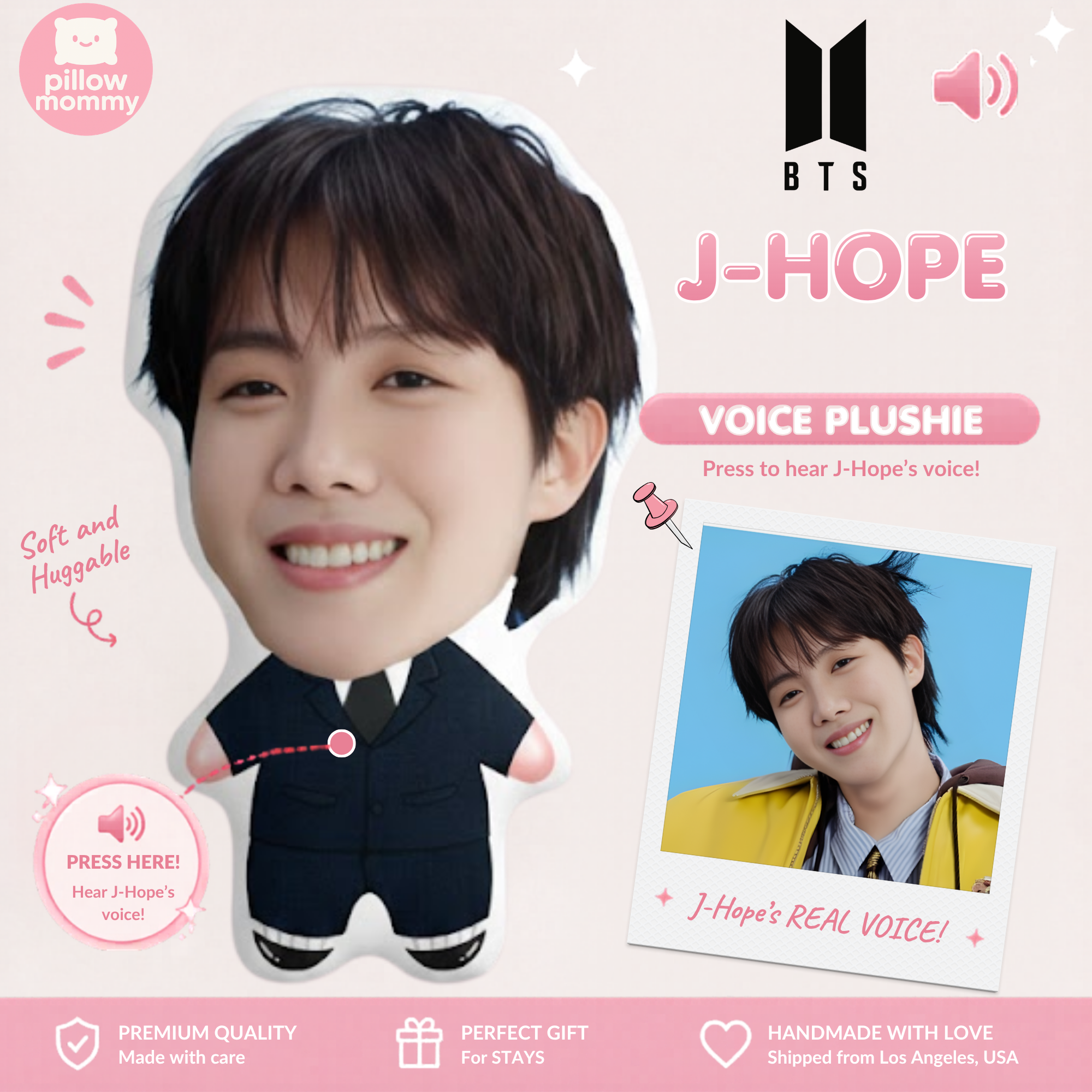 BTS💜 J-Hope Talking Plushie
