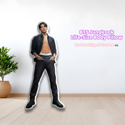 BTS Jungkook Life-Size Body Pillow
