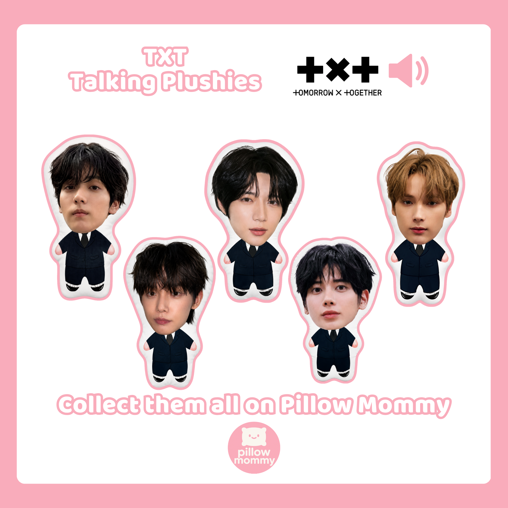 TXT Soobin Talking Plushie