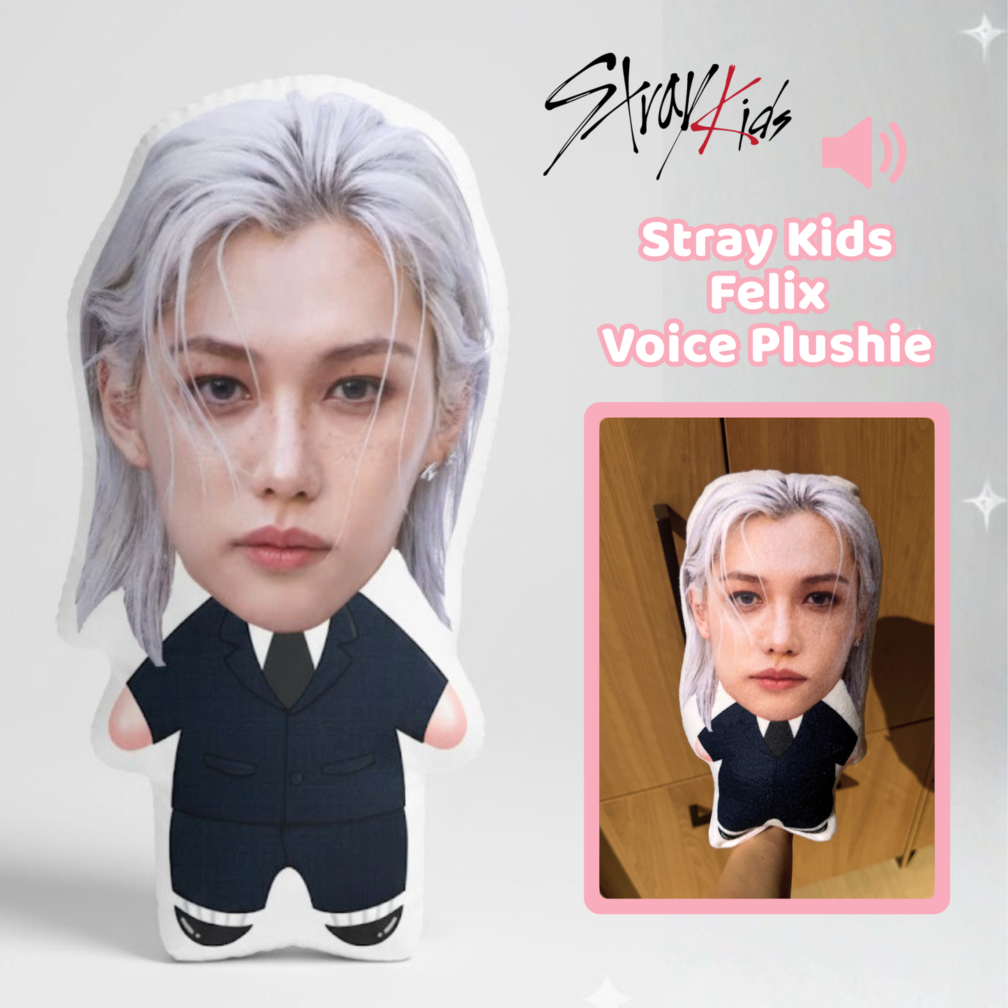 Stray Kids Felix Talking Plushie