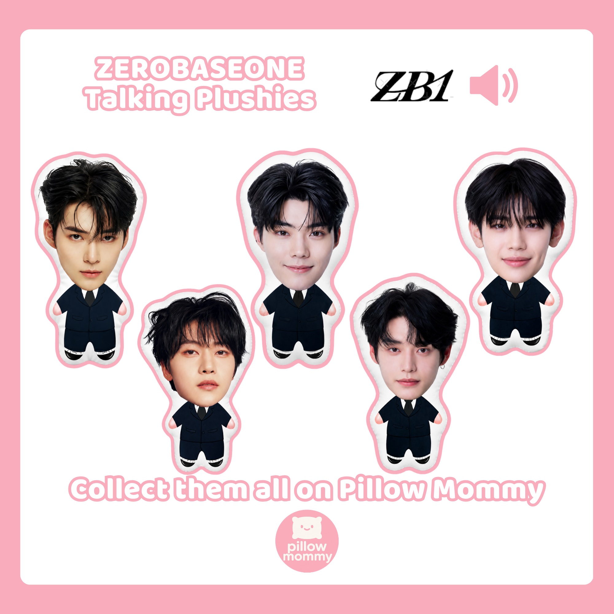 ZEROBASEONE Hanbin Talking Plushie