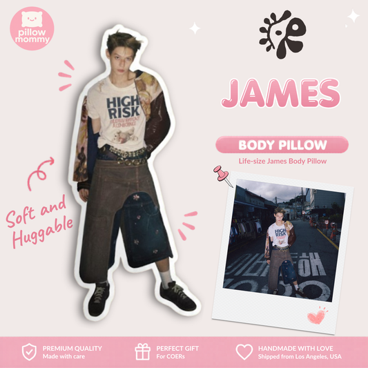 Cortis  James Life-Size Body Pillow