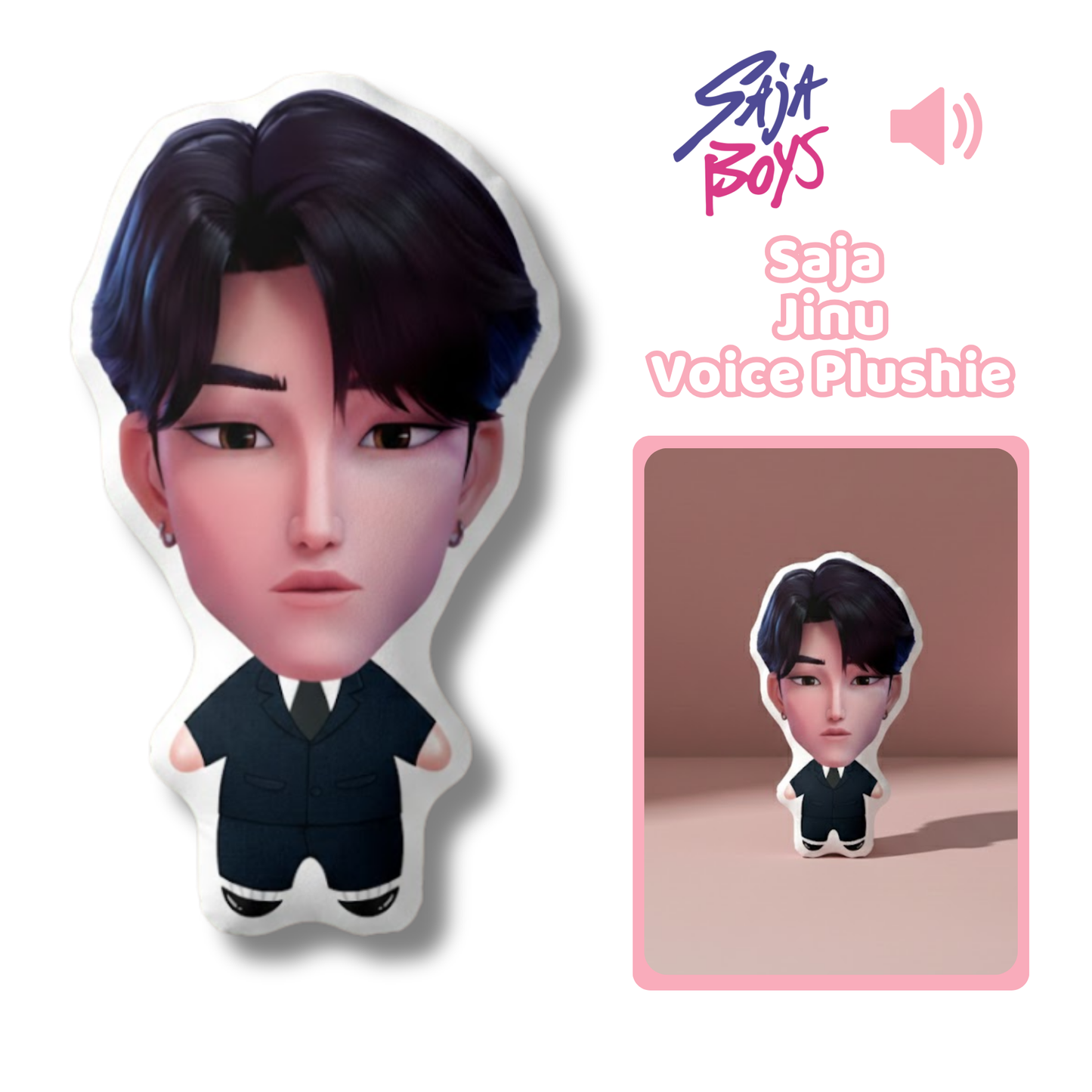 Saja Boys Jinu Talking Plushie