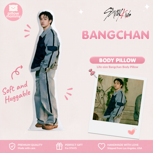 Stray Kids Bang Chan Life-Sized Body Pillow