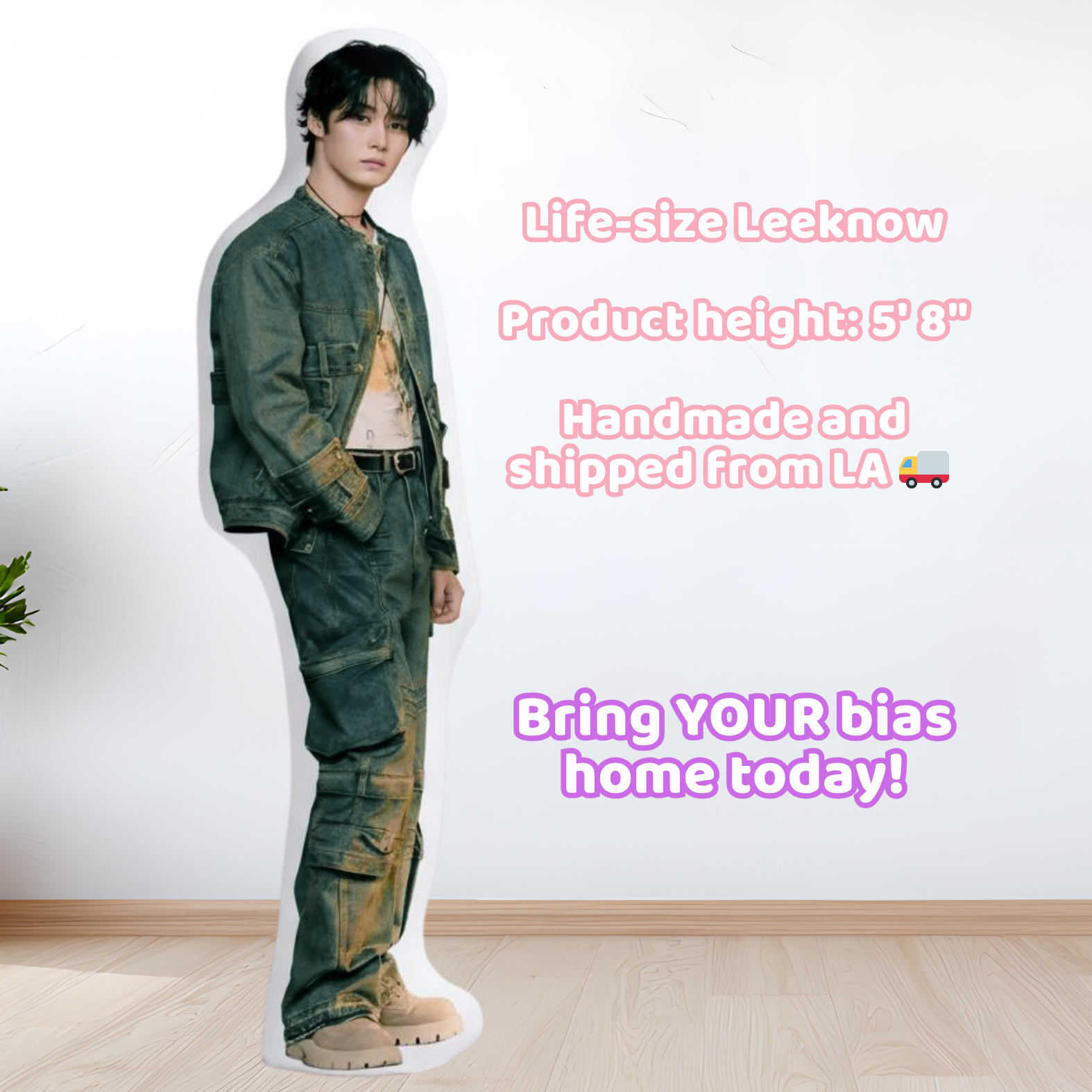 Stray Kids Lee Know Life-Sized Body Pillow