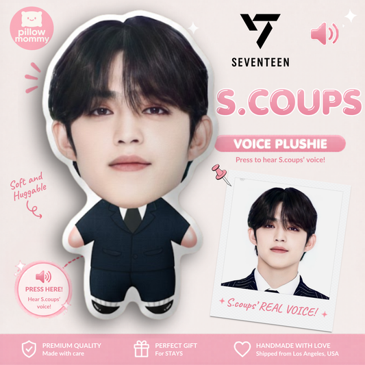 Seventeen💎 SCoups Seungcheol Talking Plushie