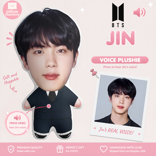 BTS💜 Jin Talking Plushie