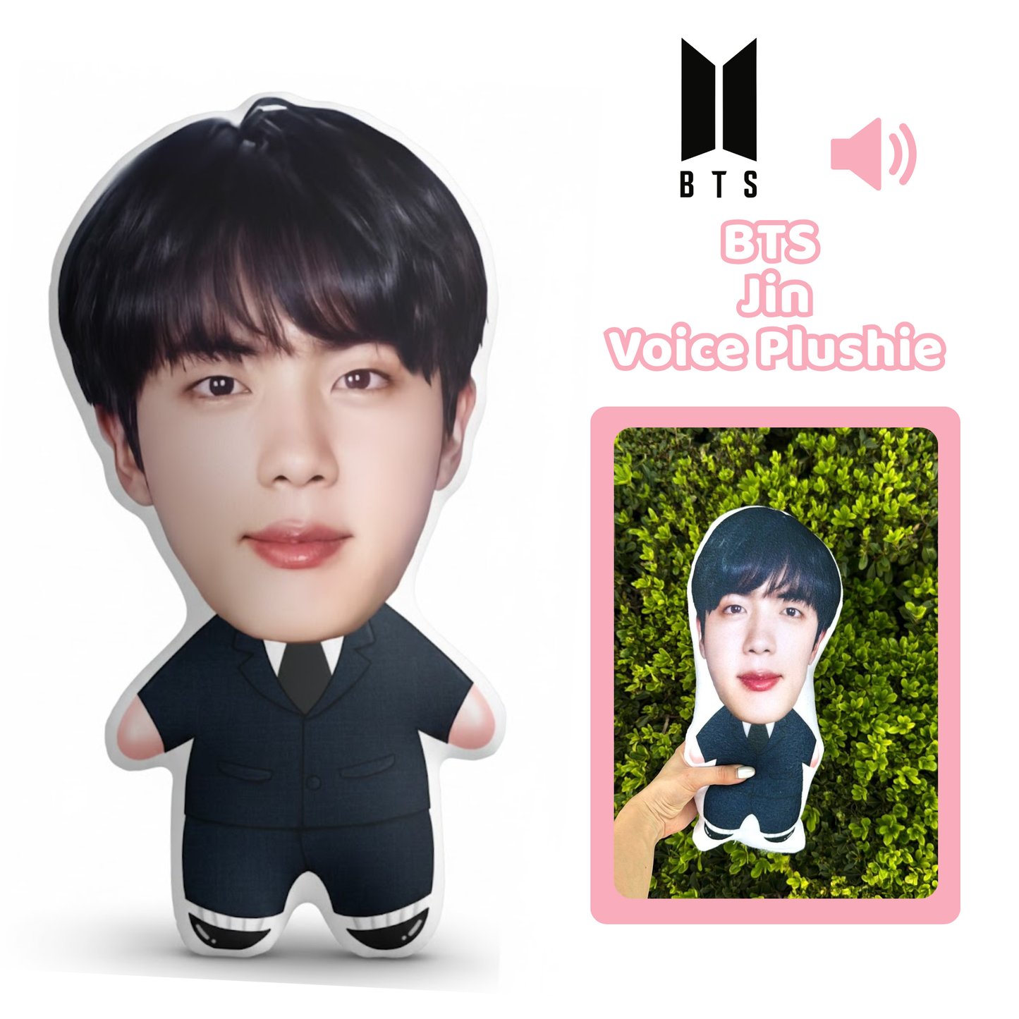 BTS💜 Jin Talking Plushie