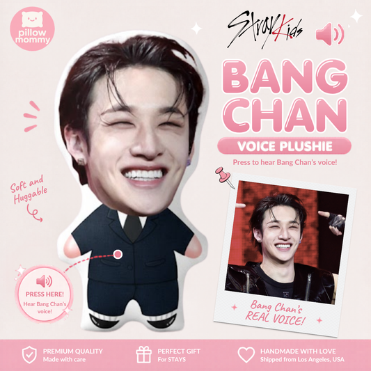 Stray Kids Bang Chan Talking Plushie