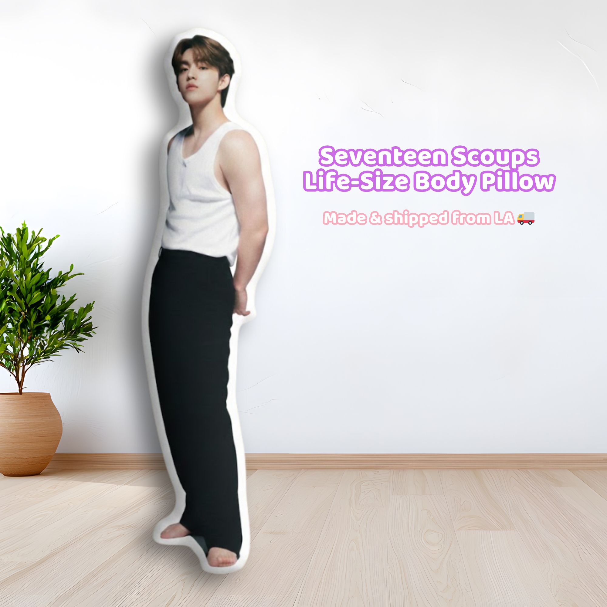 Seventeen SCoups Life-Size Body Pillow