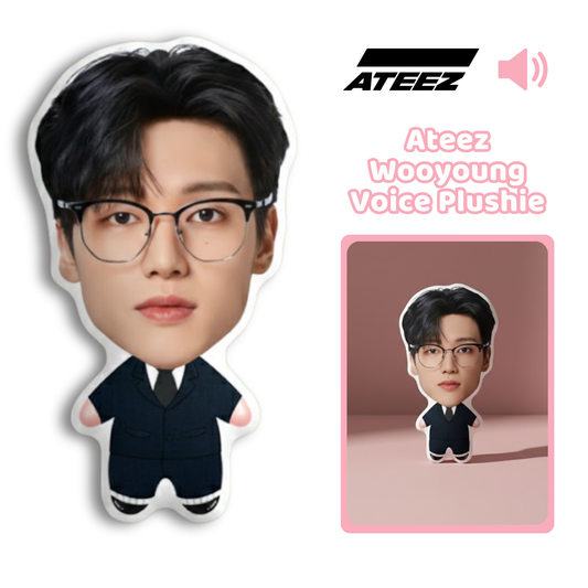 Ateez Wooyoung Talking Plushie