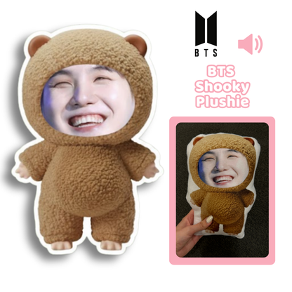 BTS BT12 Suga Shooky Plushie
