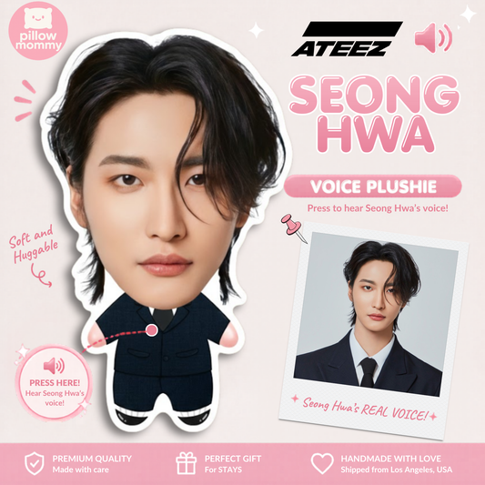 Ateez Seonghwa Talking Plushie