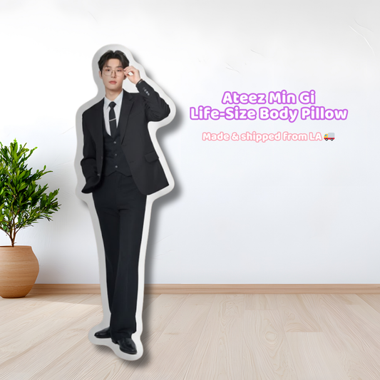 Ateez MinGi Life-Size Body Pillow