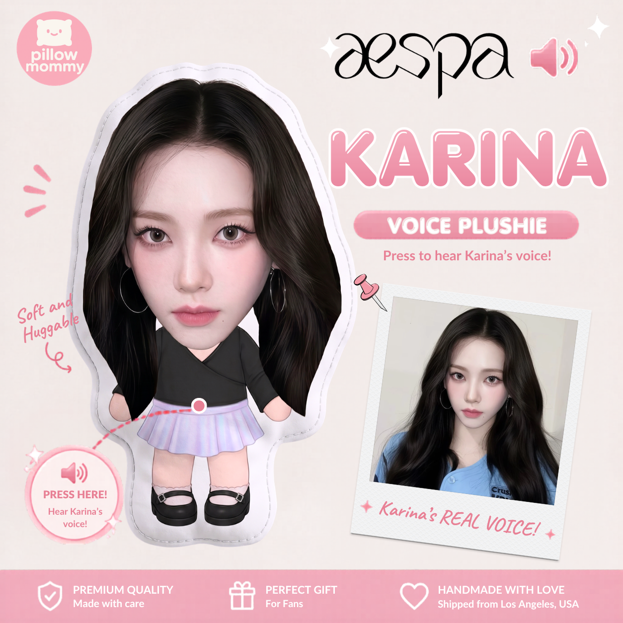 aespa Karina Krush Talking Plushie