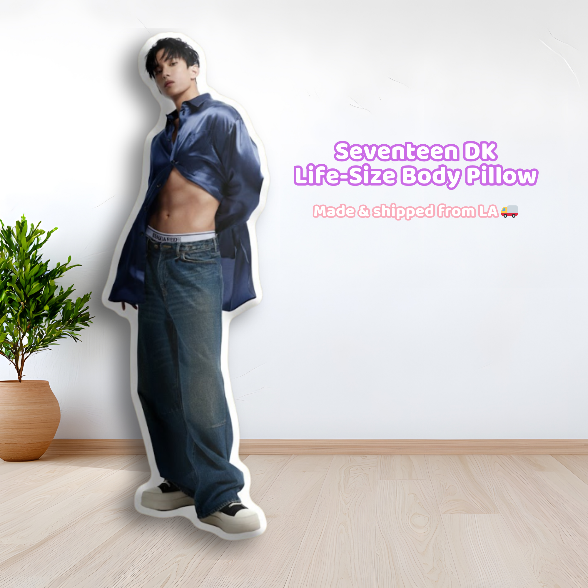 Seventeen DK Life-Size Body Pillow