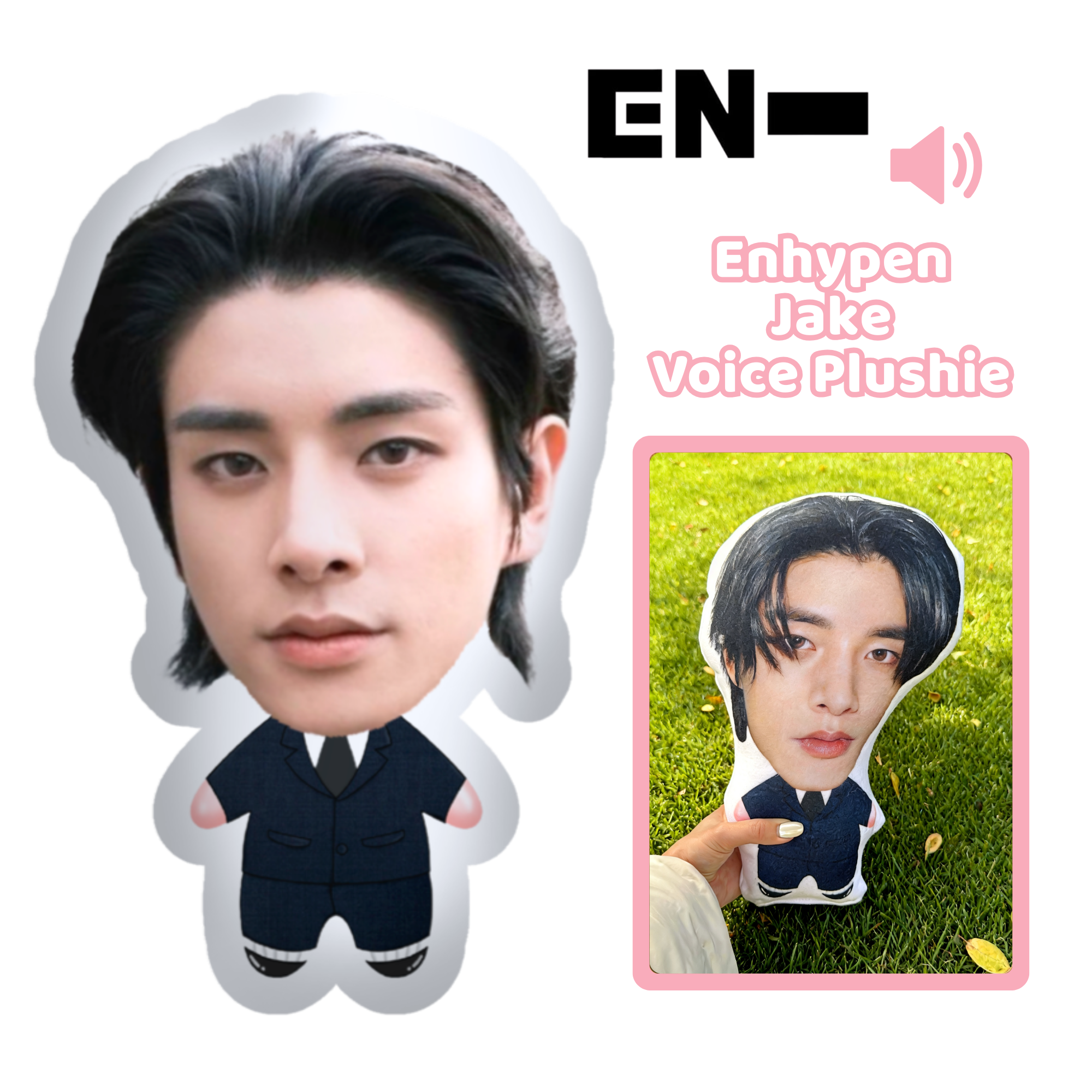 Enhypen Jake Talking Plushie
