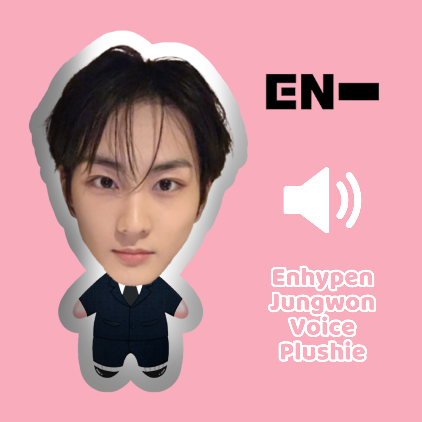 Enhypen 16" Jungwon Talking Plushie