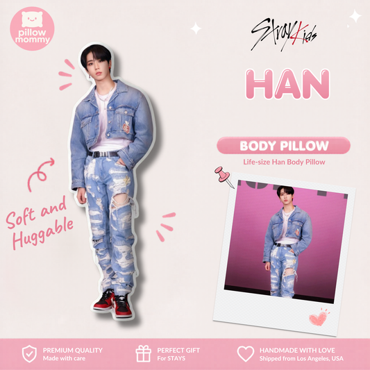 Stray Kids Han Life-Size Body Pillow