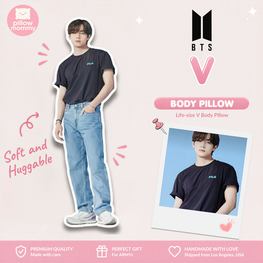 BTS V Life-Size Body Pillow