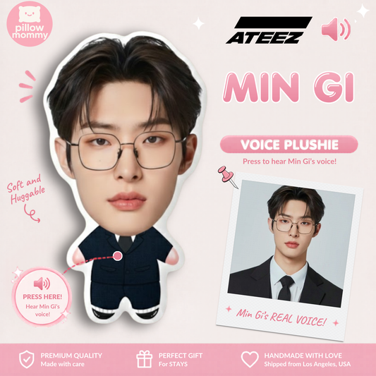 Ateez Mingi  Talking Plushie