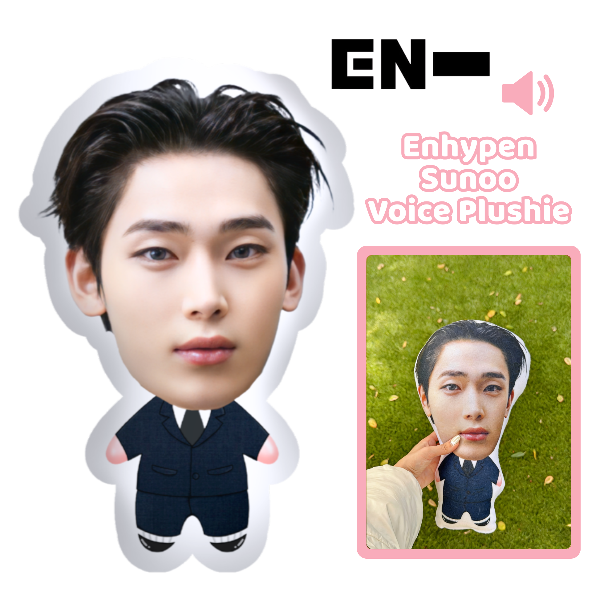 Enhypen Sunoo Talking Plushie