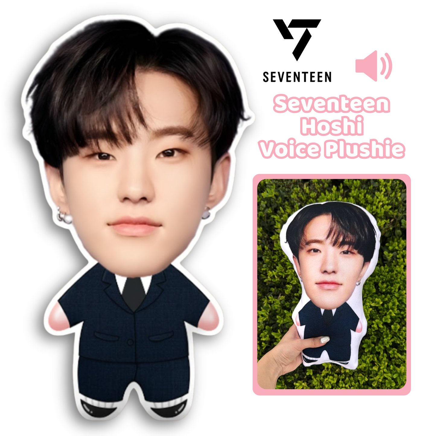 Seventeen💎 Hoshi Talking Plushie