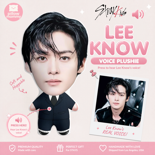 Stray Kids Lee Know Talking Plushie
