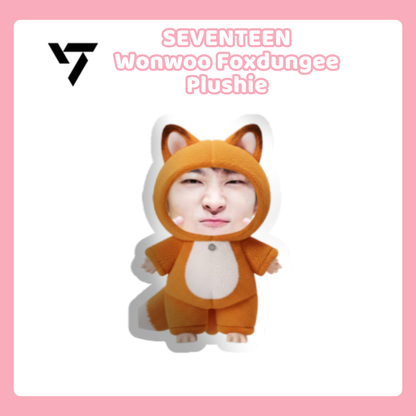SEVENTEEN Wonwoo Foxdungee Plushie