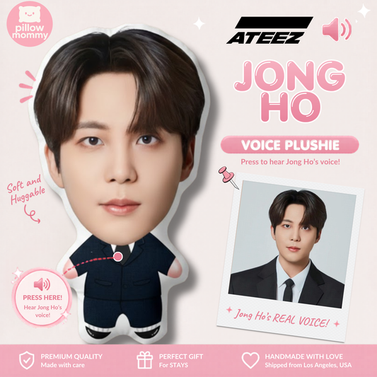 Ateez Jongho Talking Plushie