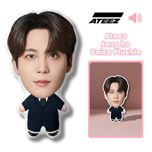Ateez Jongho Talking Plushie