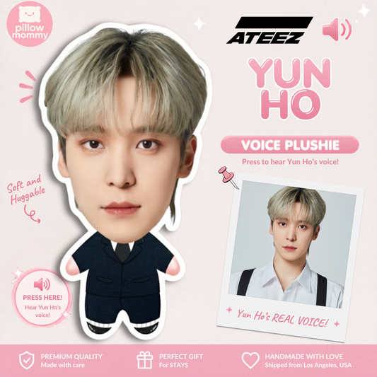 Ateez Yunho Talking Plushie