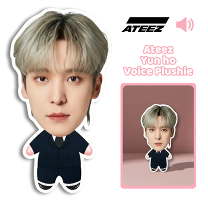 Ateez Yunho Talking Plushie