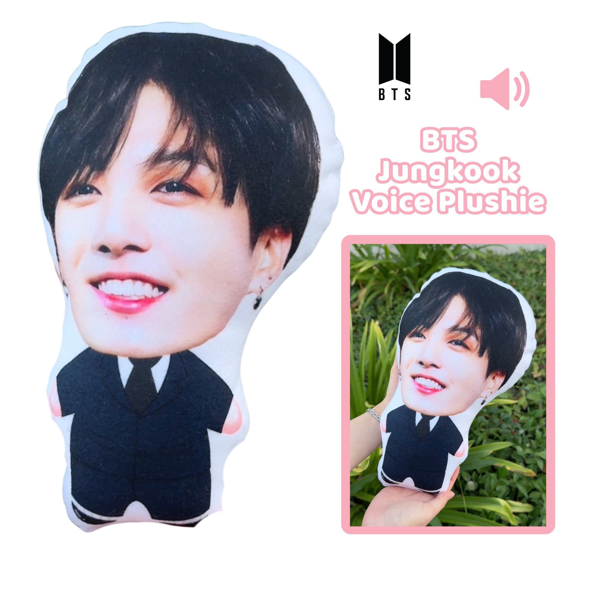 BTS Jungkook Talking Plushie