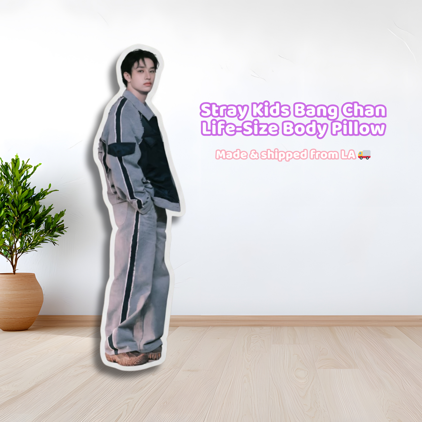 Stray Kids Bang Chan Life-Sized Body Pillow