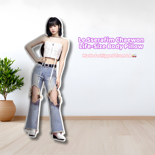 Le Sserafim Chaewon Life-Size Body Pillow